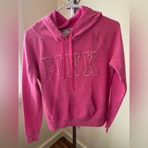Victoria’s Secret pink, pink hoodie